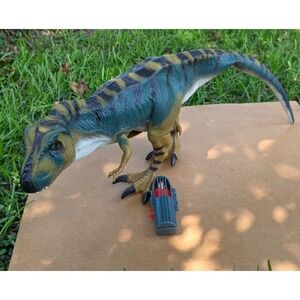 Vintage 1997 Jurassic Park LW JP28 Bull T-Rex with Survival Pod Missing An Eye